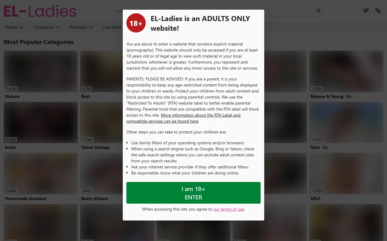 Screenshot: El Ladies Screenshot of El Ladies